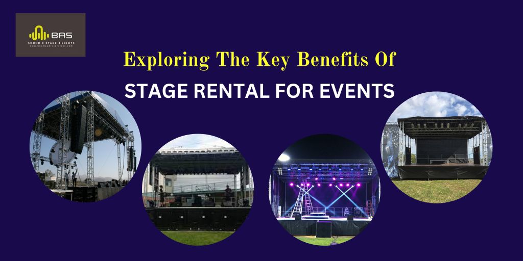 stage rentals  for events